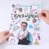 Custom Photo Toys Trophy Back To School Removable Adhesive Stickers