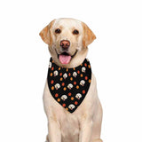 Custom Face Halloween Color Pet Bandana