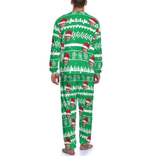 FacePajamas Pajama Custom Face Christmas Men's Pajamas