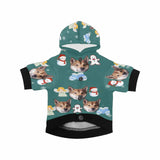 FacePajamas Pajama Mix Set Custom Photo Gloves and Snowman Pajamas Personalized Family Matching and Pet Hoodie Set Christmas Matching Sleepwear