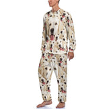 FacePajamas Pajama Pet Face Pajama Set with My Lovely Dog Personalized Men's Pajamas Summer Loungewear