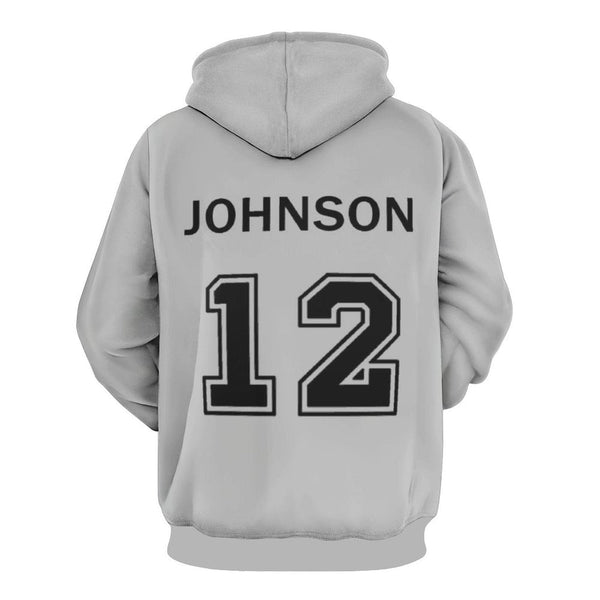 Custom Number&Name Hoodie Football Multicolor Hoodie with Design Over Size Hooded Pullover Personalized Loose Hoodie Top Outfits For World Cup 2022