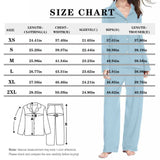 [Up To 5 Faces] Custom Face Pajama Set Solid Color Loungewear Personalized Photo Sleepwear Women's V-Neck Short Pajama Set