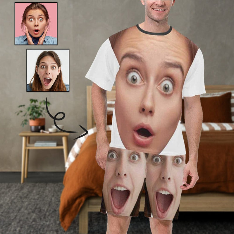 face on pajamas