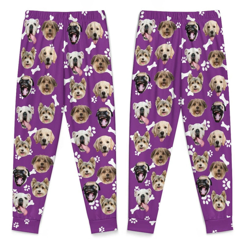 Christmas Flash Sale For Kids-Custom Dog Face Kid's Long Pajama Pants Best Christmas Gifts for Children