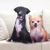 [Free 3D Gift Card] Custom Pet Shaped Pillow Your Pet On A Pillow Custom Cat Pillow Custom Dog Pillow